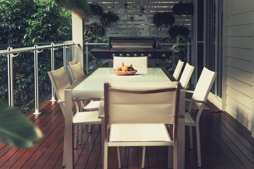 barbecue veranda