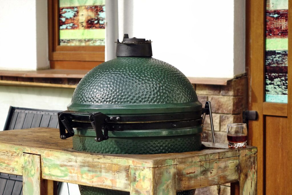 kamado encastré