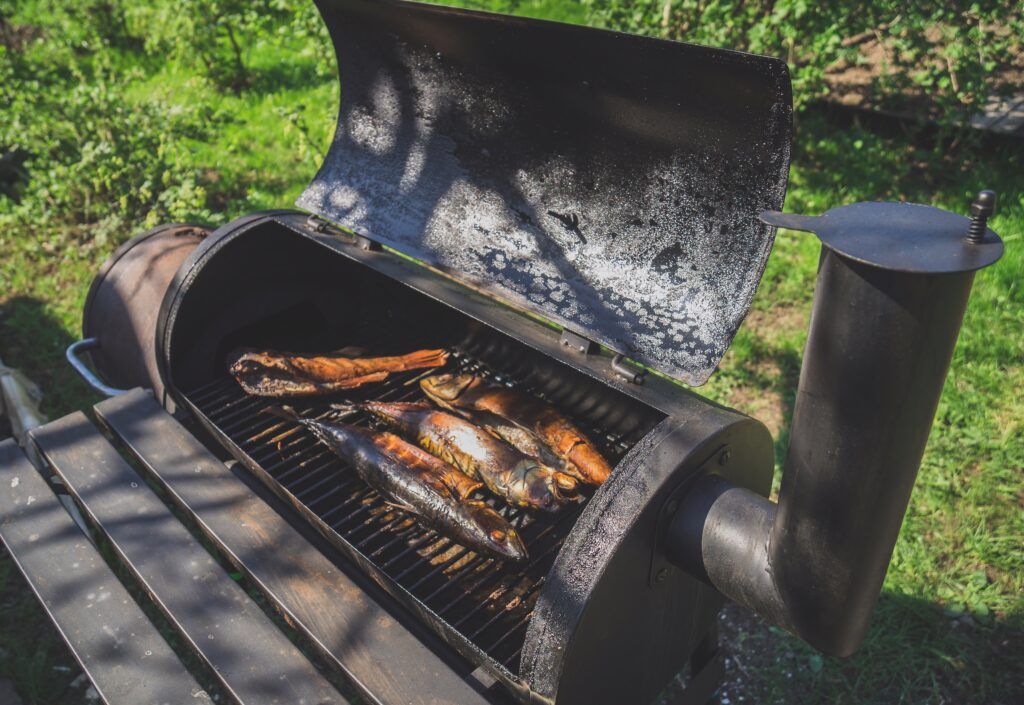 Barbecue de style barril ou offset