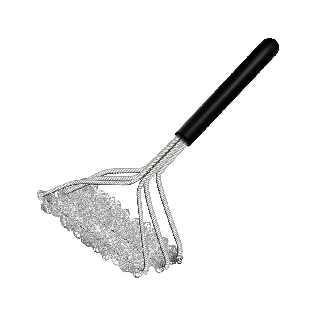 Brosse à barbecue en acier inoxydable