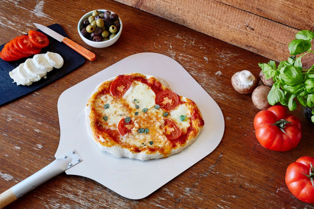 Pelle à pizza en aluminium