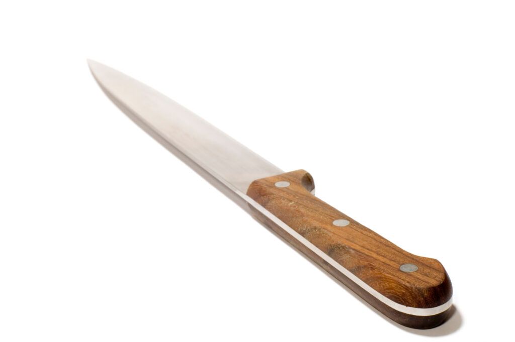 Manche de couteau en bois