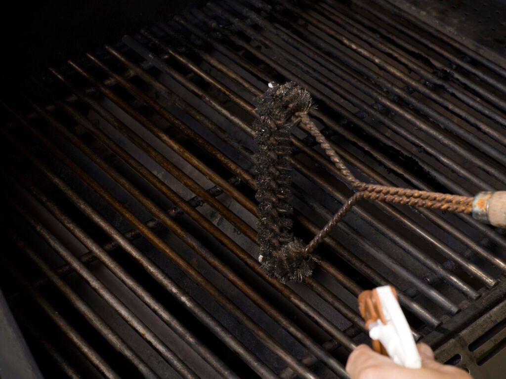 Nettoyage du barbecue