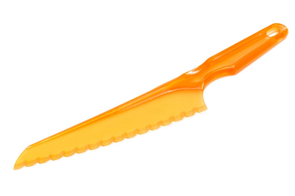 Couteau en plastique