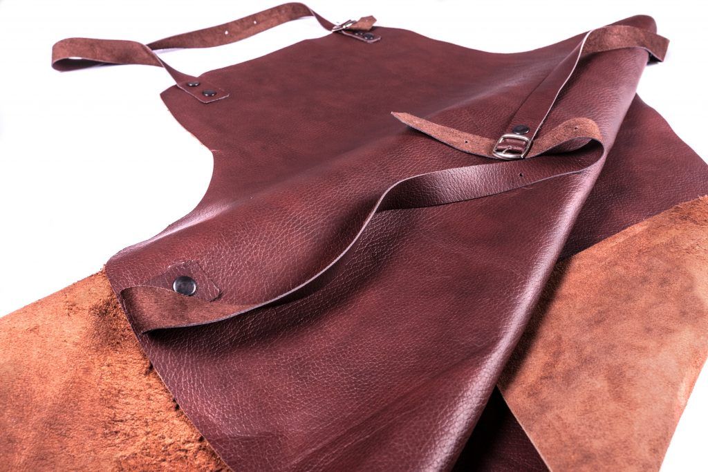 tablier en cuir