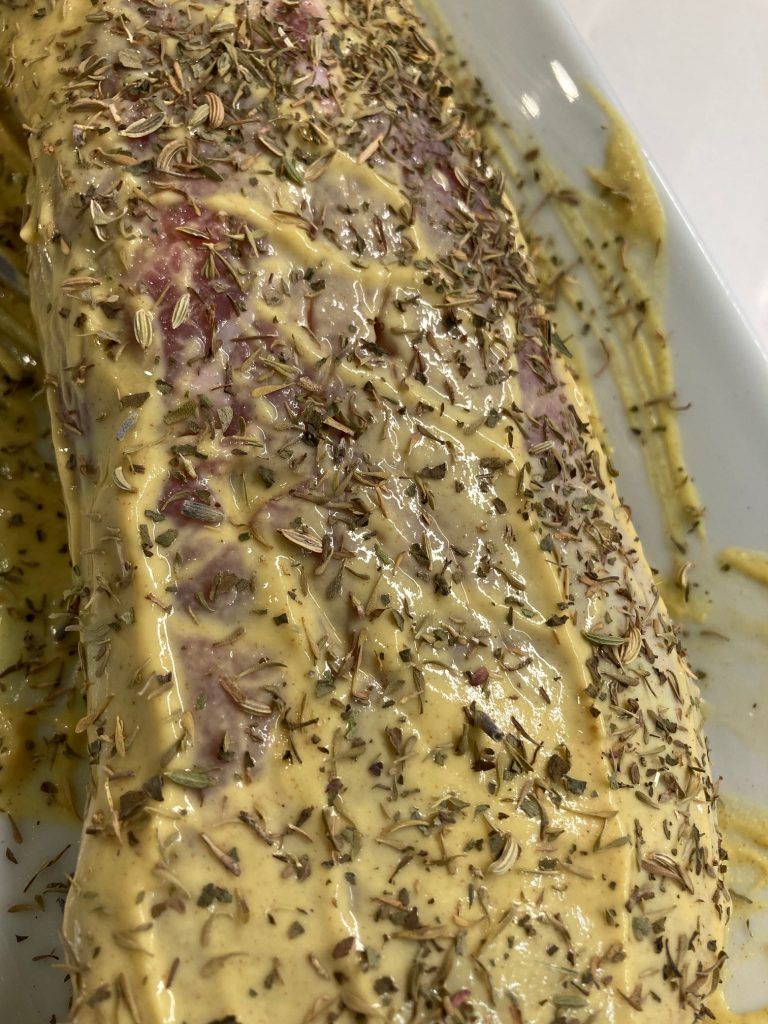 marinade humide porc