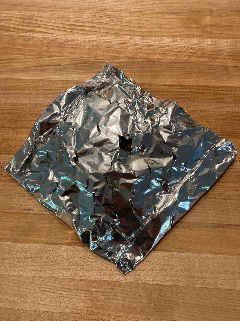 papillote de copeaux de boi
