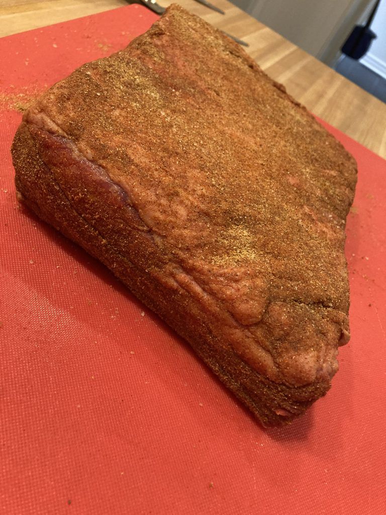 Boûts de côtes de boeuf dry rub