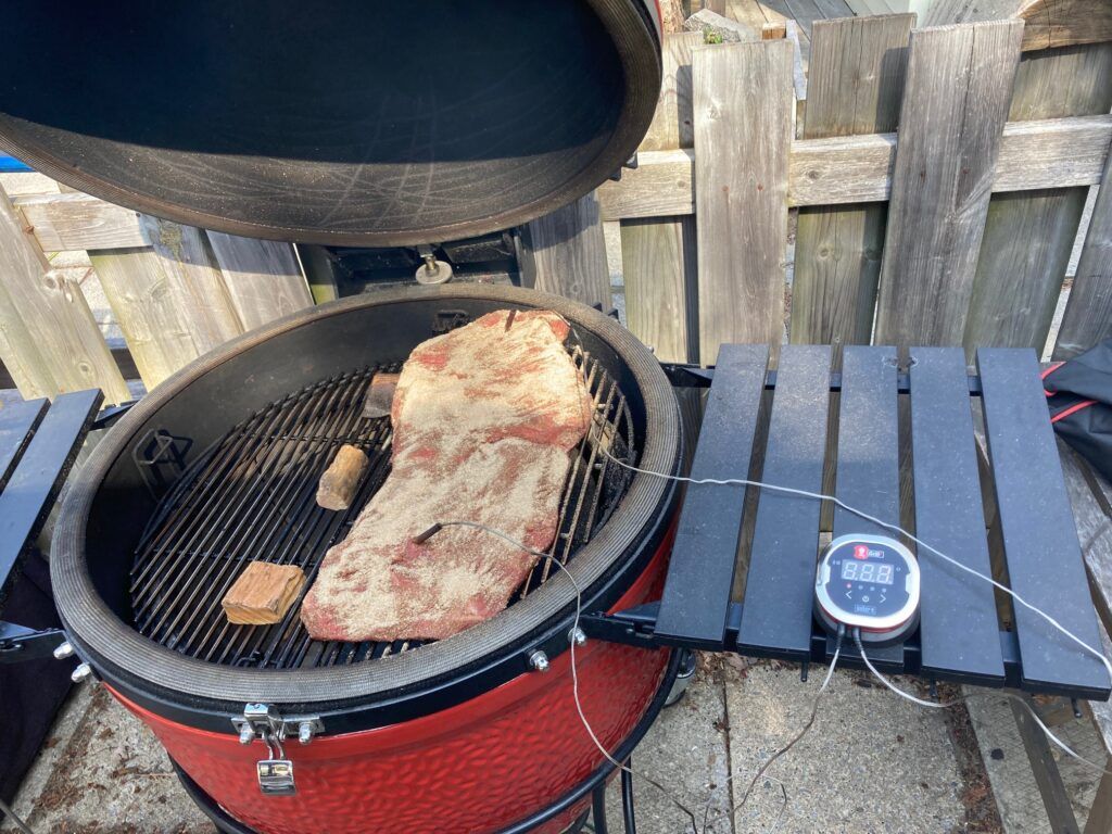 Brisket sur Kamado
